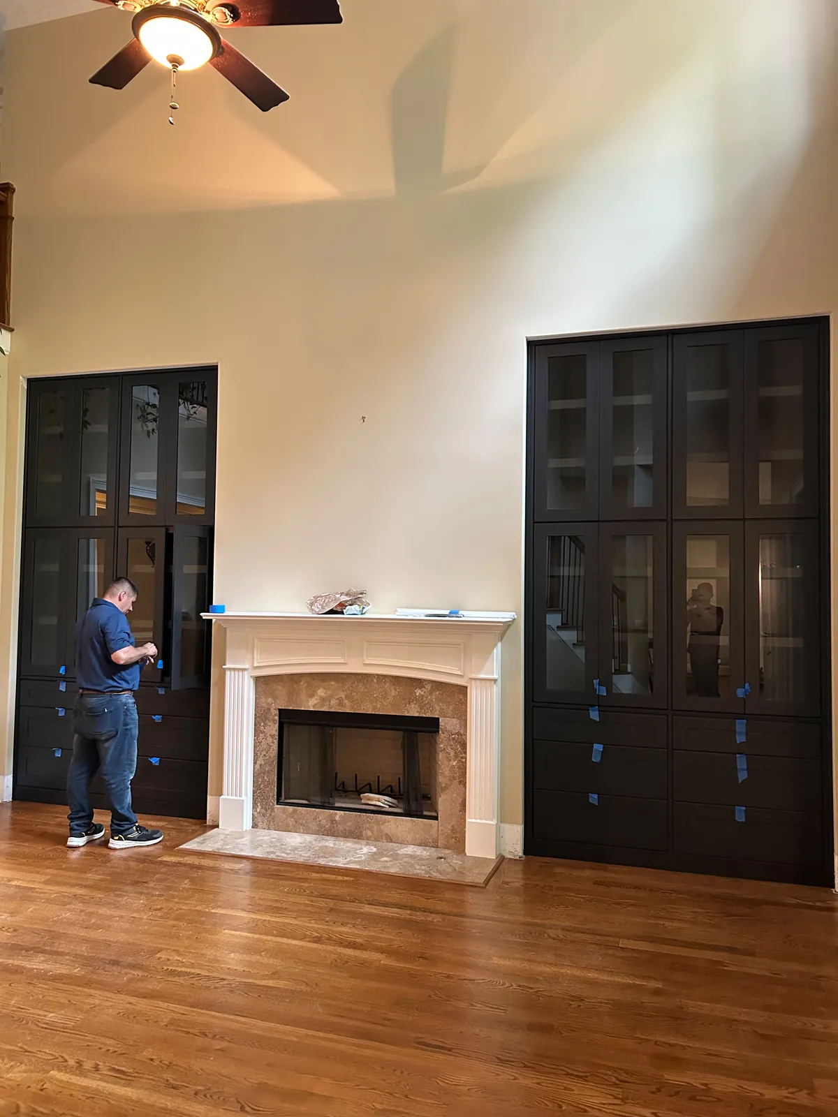 Novahaus Remodels team working on a home renovation in Atlanta